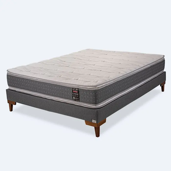 colchao e box casal 138x188x62 supreme d45 fa colchoes 1