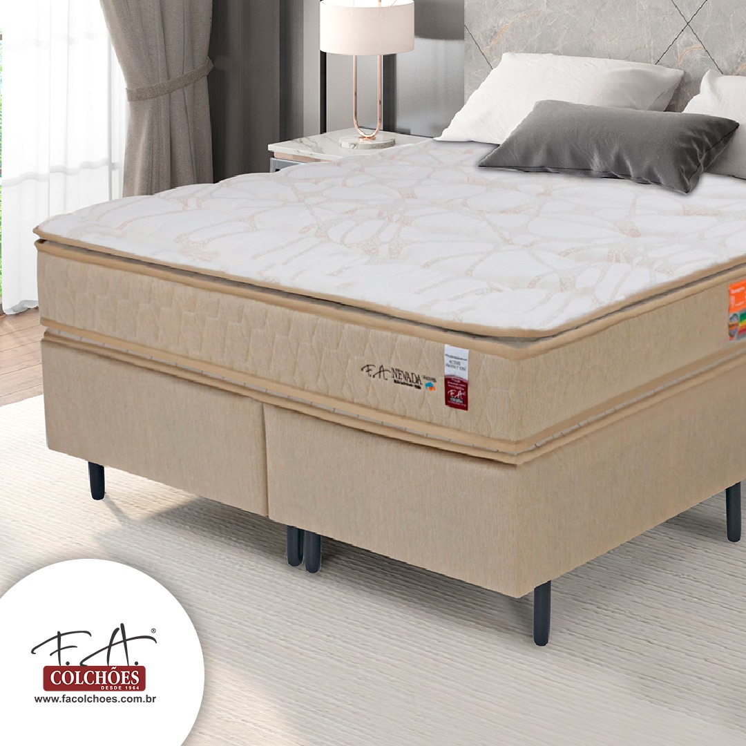 FA Colchões,molas ensacadas,Colchão nevada