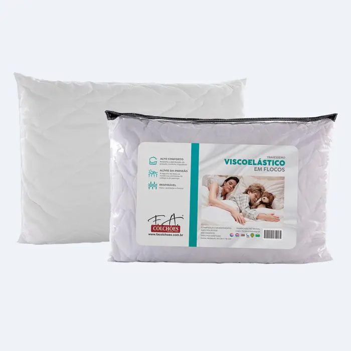 travesseiro visco em flocos 3
